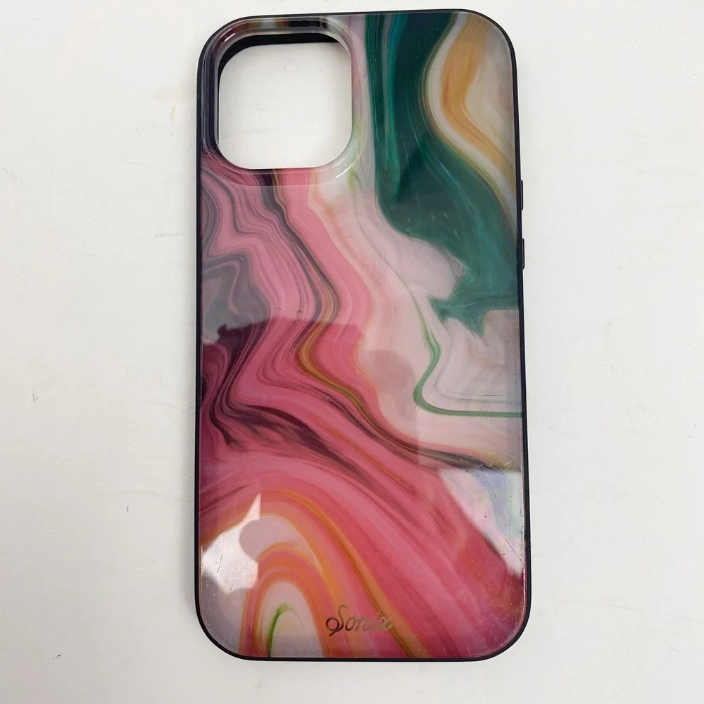 Stylish Mixed-Pattern iPhone Protective Case – Assorted Colors